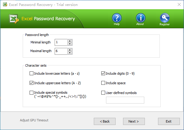 Configure the settings of brute-force attack