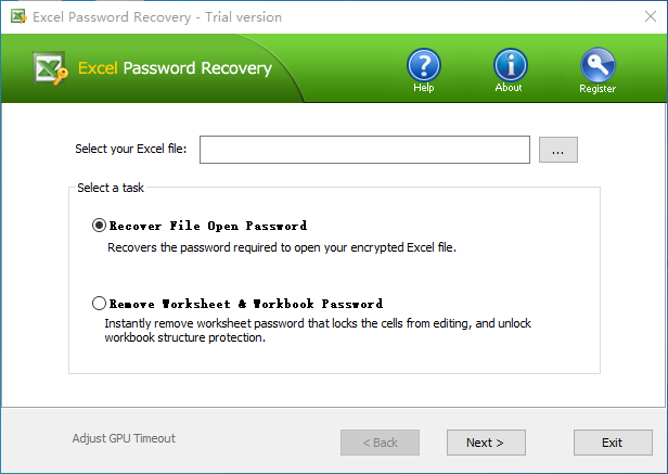 Top Excel Password Recovery