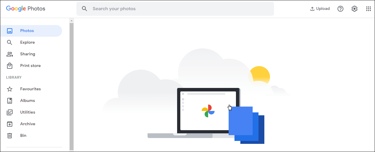 Use Google Photos to host images