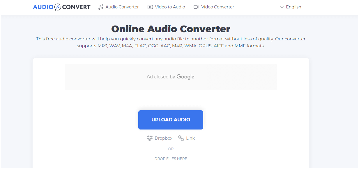 Convert audio formats with Audio-Convert