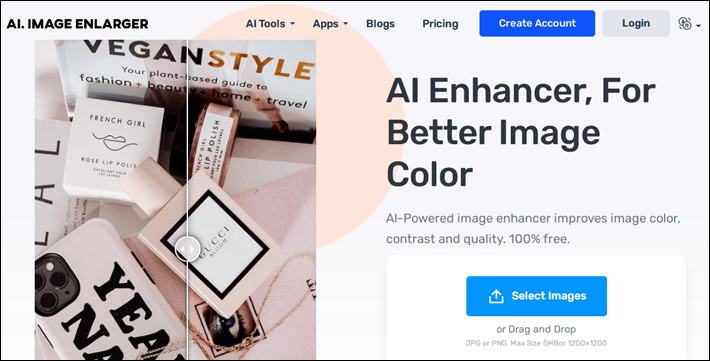 AI Image Enlarger